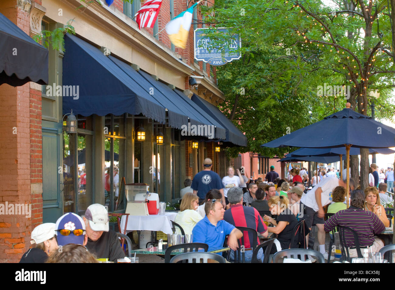 Grandi Laghi Brewing Company di Cleveland, Ohio Foto Stock