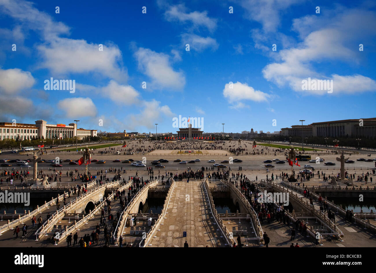 Pechino,Tiananmen Porta della Pace Celeste,Cina Foto Stock