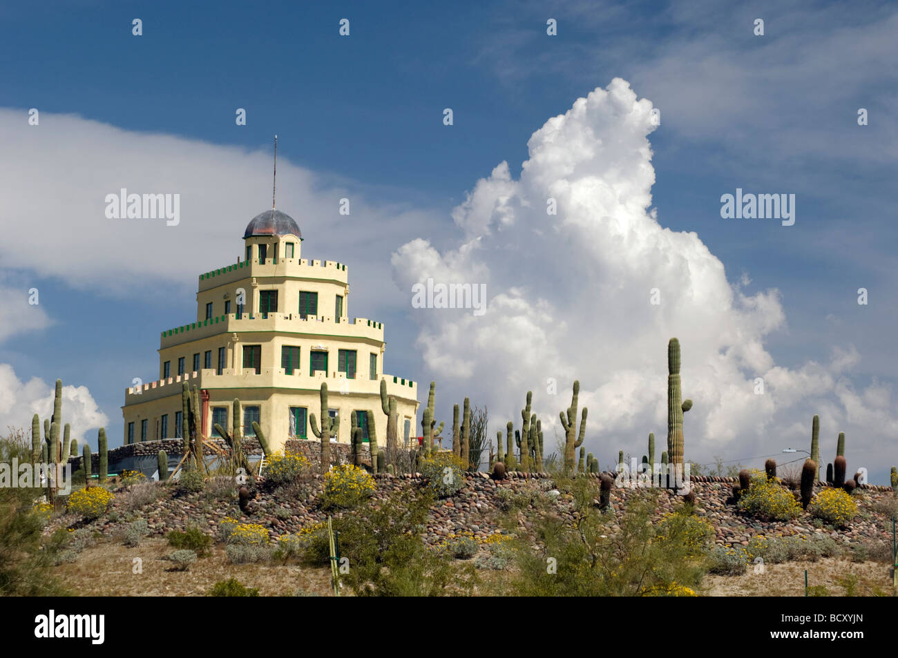 Castello di Tovrea a Phoenix, Arizona Foto Stock