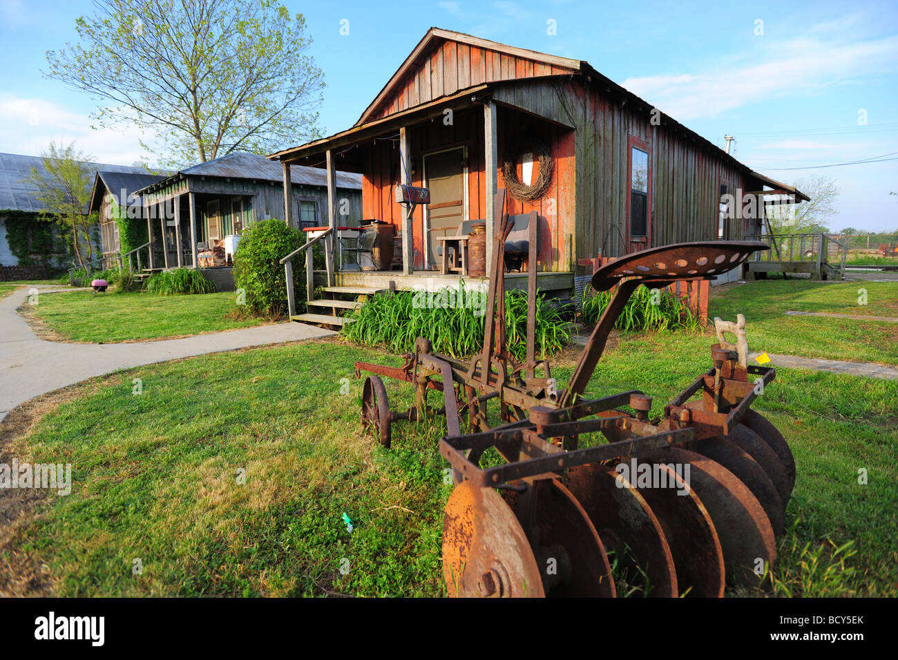 Stati Uniti Mississippi Clarksdale Shack fino Inn hotel Foto Stock