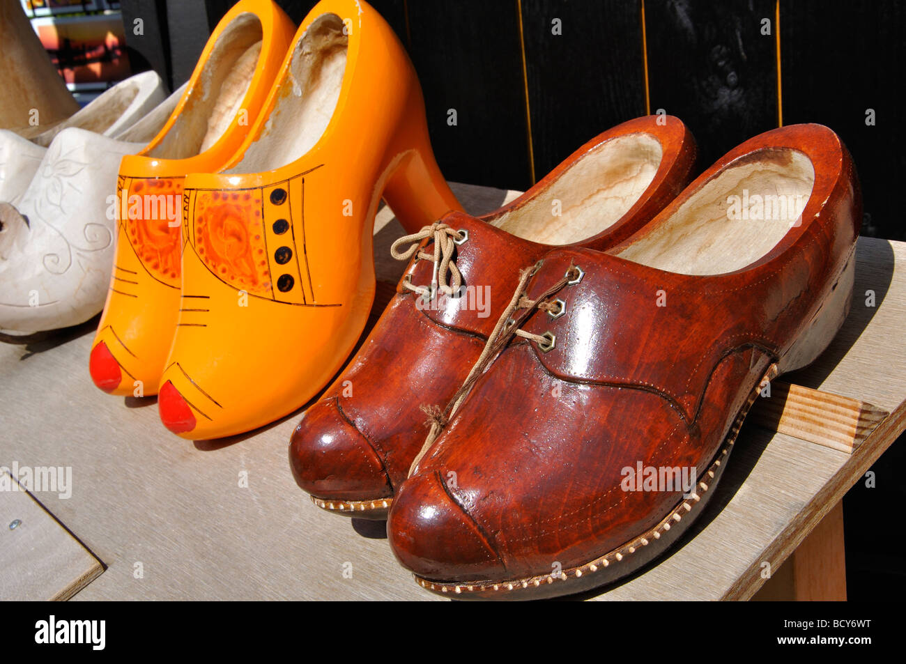 Klompen - Olandese scarpe di legno Foto stock - Alamy