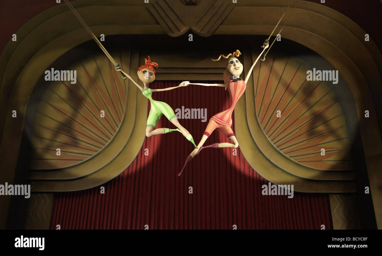 Coraline Anno : 2009 Direttore : Henry Selick animazione basato sul libro  di Neil Gaiman Foto stock - Alamy