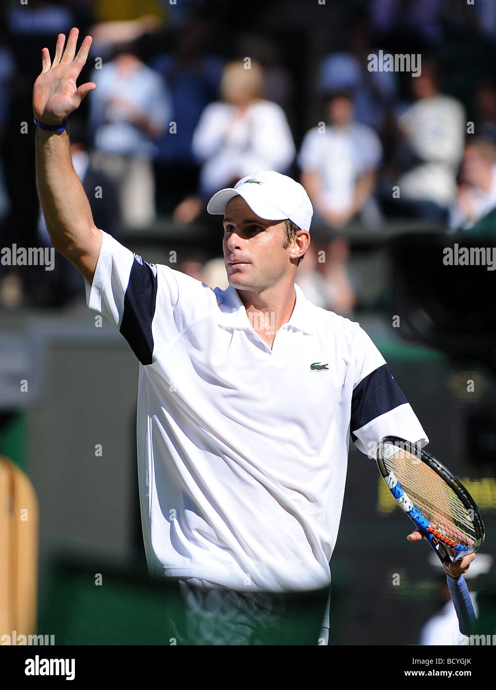 ANDY RODDICK USA WIMBLEDON Londra Inghilterra 23 Giugno 2009 Foto Stock