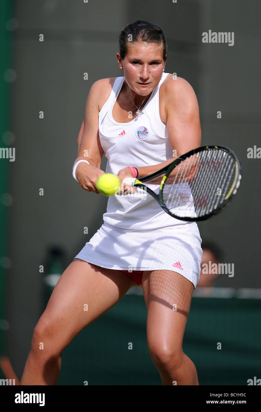 GEORGIE STOOP GRAN BRETAGNA WIMBLEDON Londra Inghilterra 24 Giugno 2009 Foto Stock