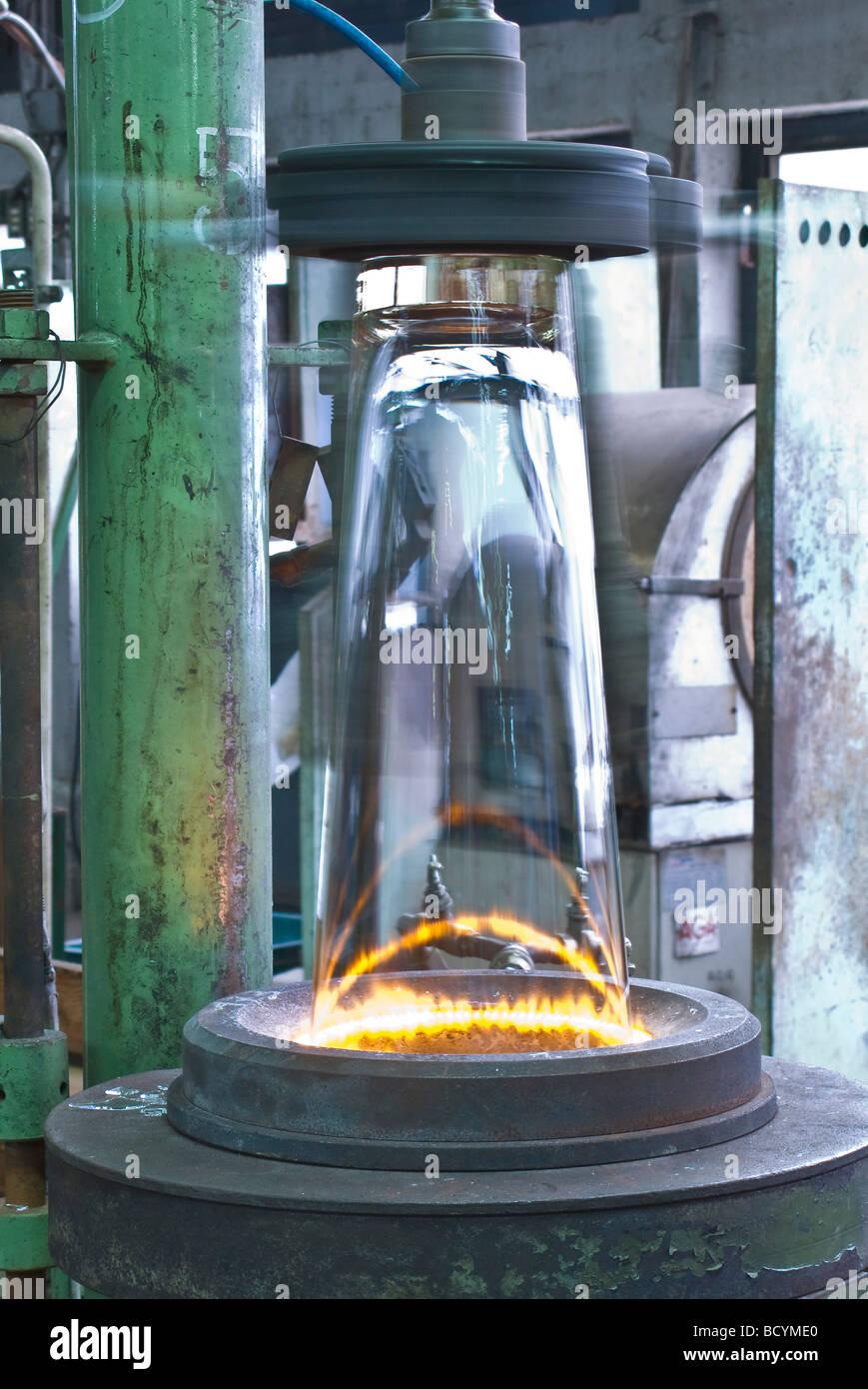 IVV industria vetraria valdarnese, San Giovanni Valdarno, Toscana, Italia Foto Stock