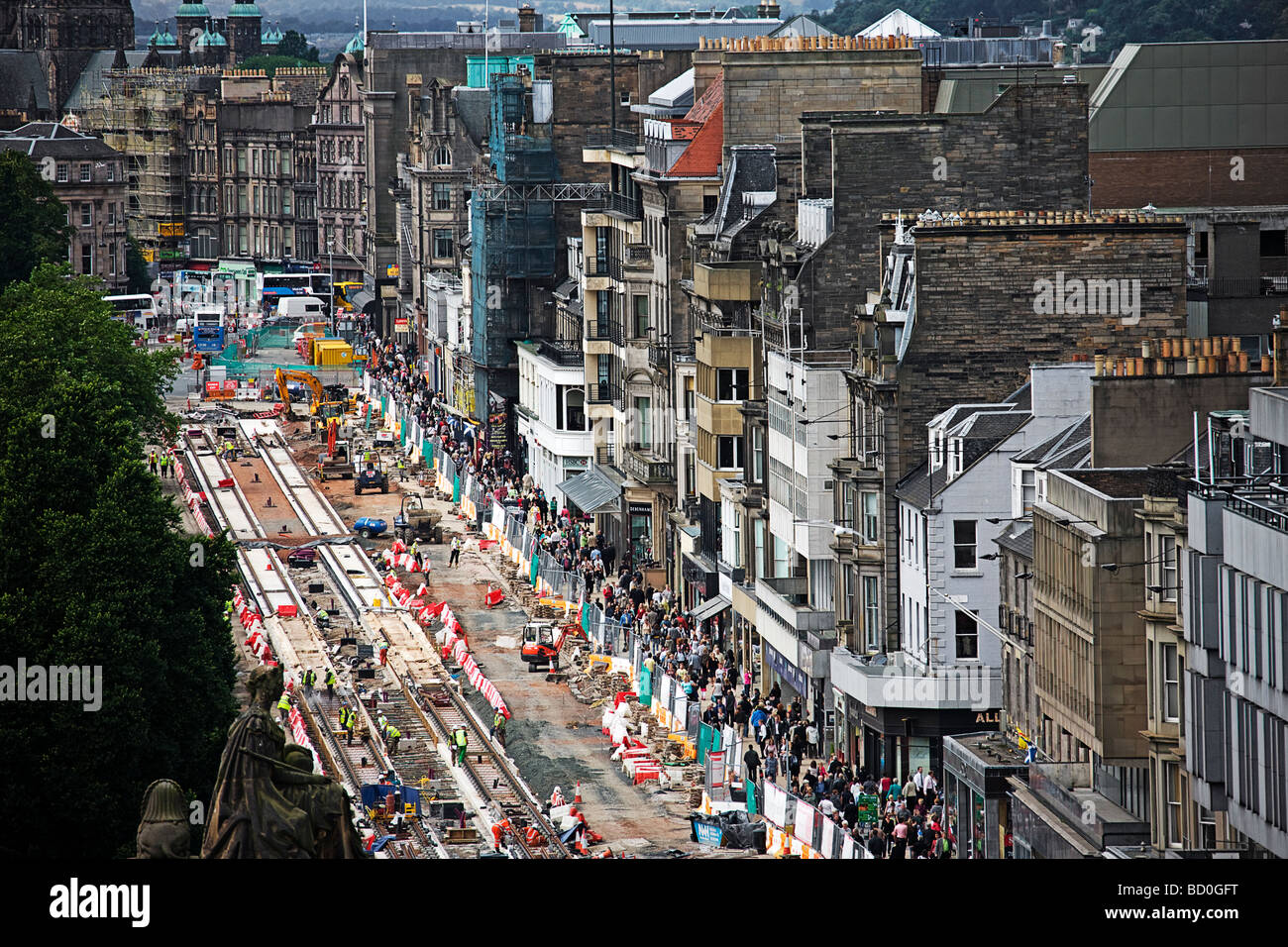 Architettura di Edimburgo Foto Stock