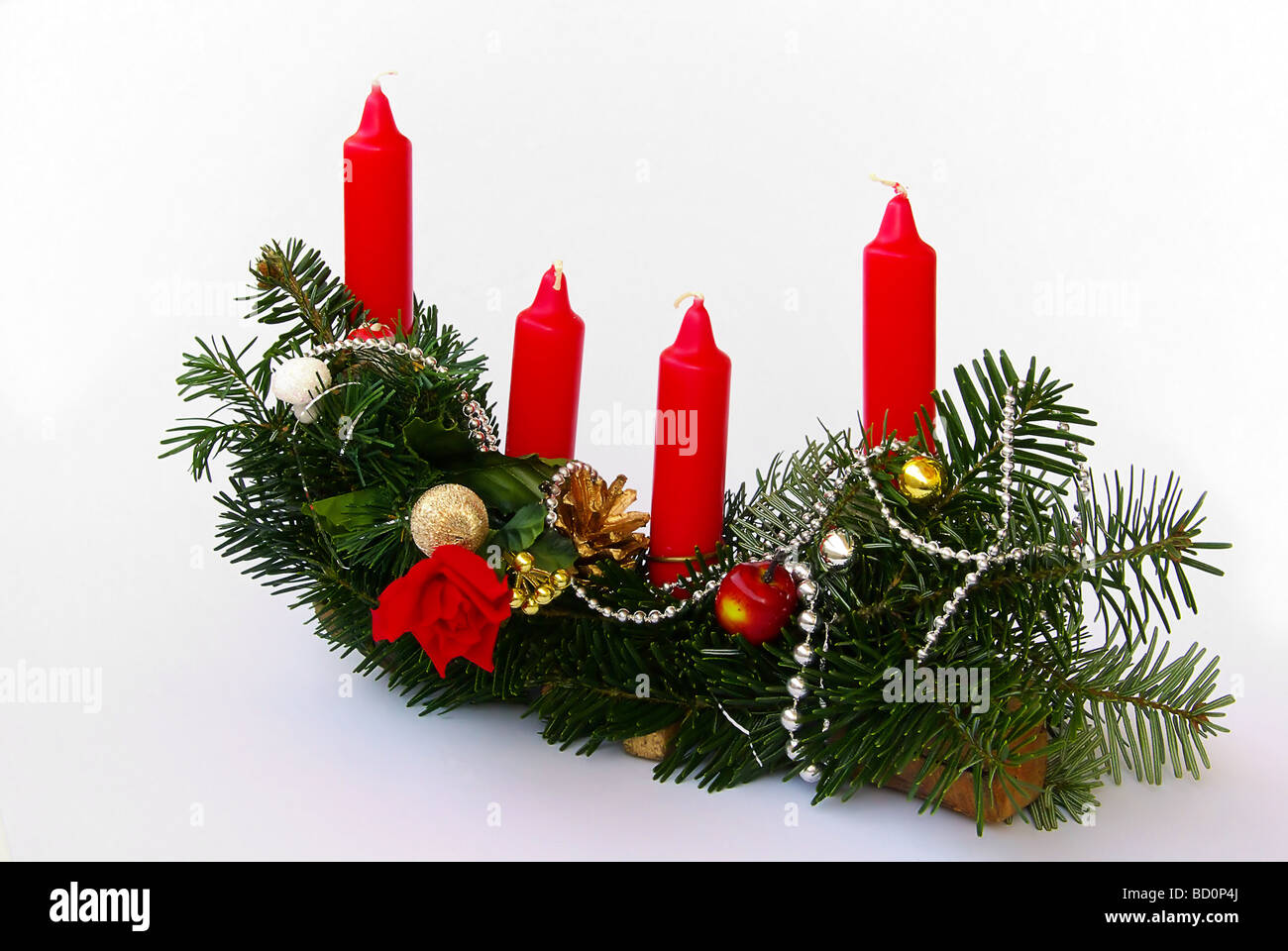 Adventsgesteck 23 Foto Stock