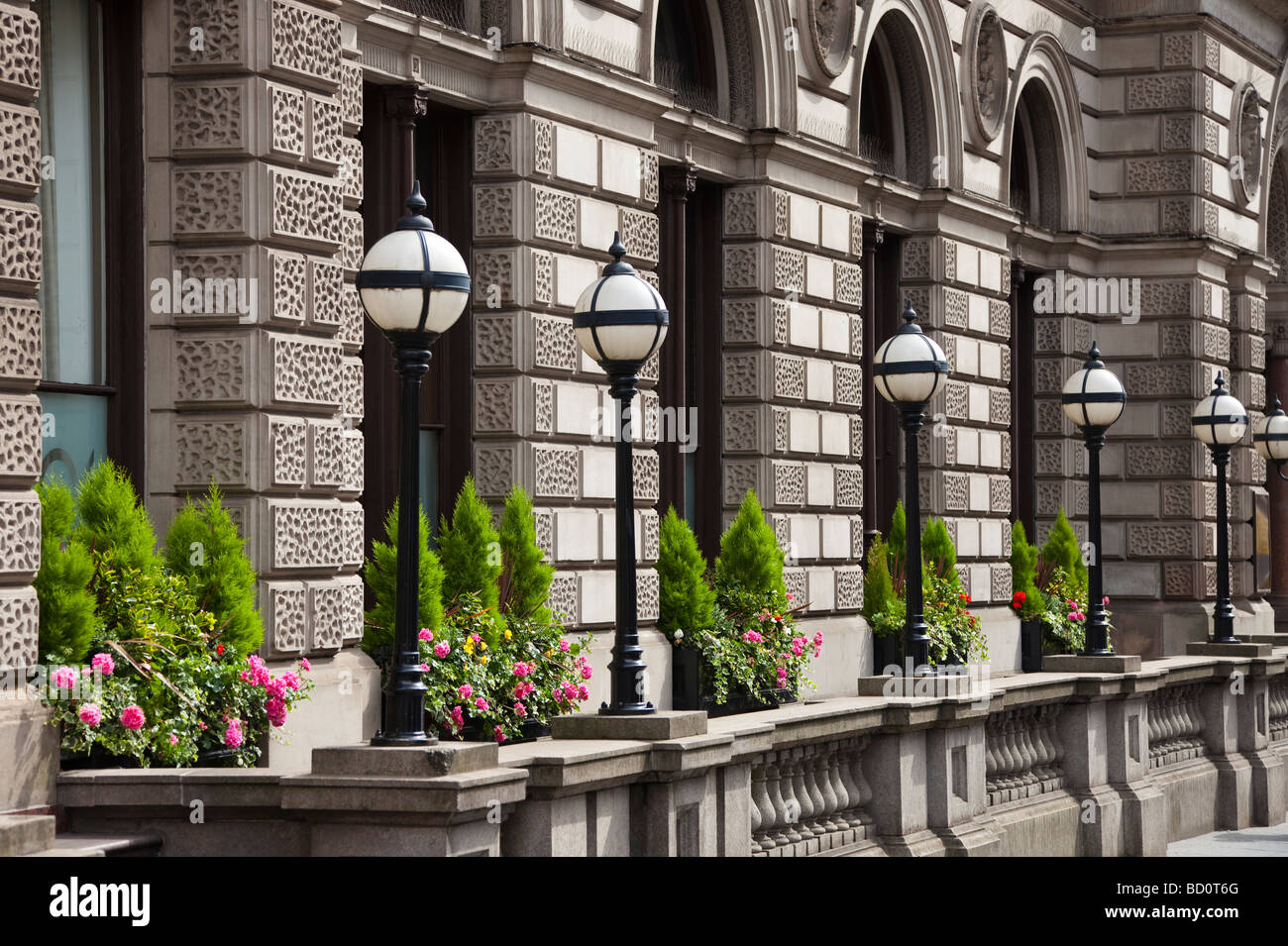 Esterno dell edificio in St Vincent luogo Glasgow Scozia Scotland Foto Stock