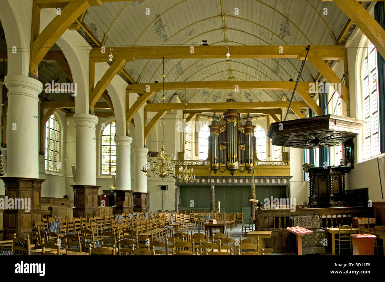 Chiesa Broek in Waterland olandese North Holland Olanda Foto Stock