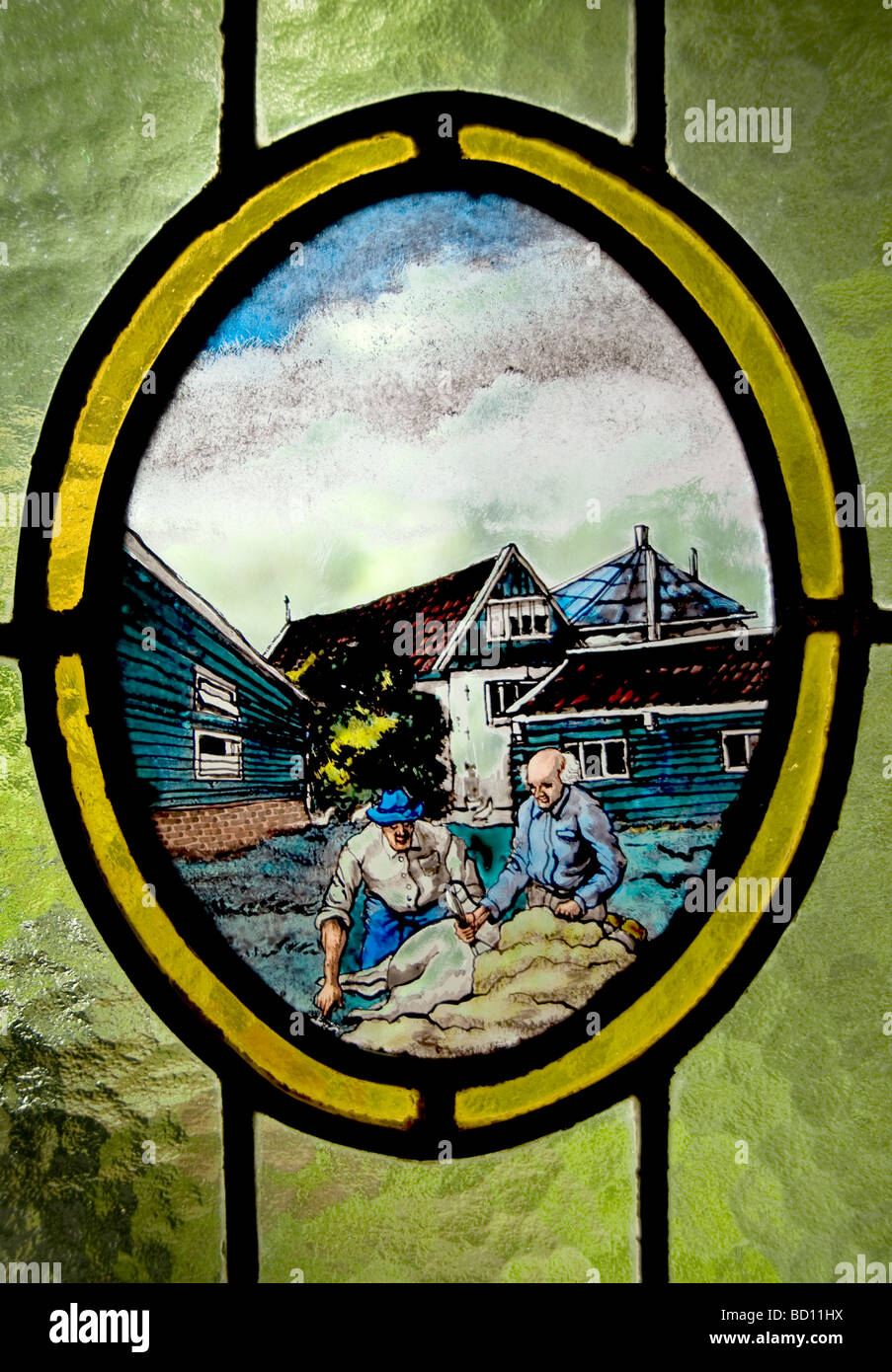 Broek in Waterland olandese North Holland Olanda Foto Stock