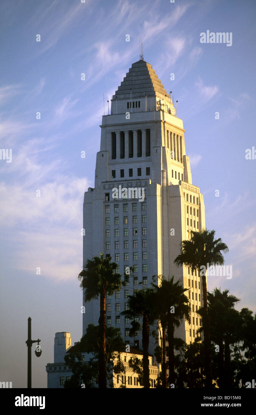 Los Angeles City Hall Foto Stock