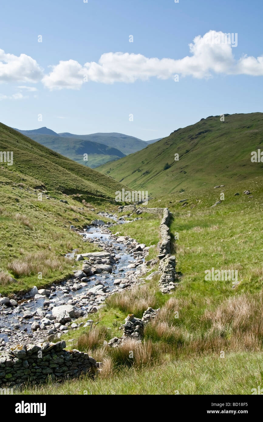 Un flusso di Lakeland. Foto Stock