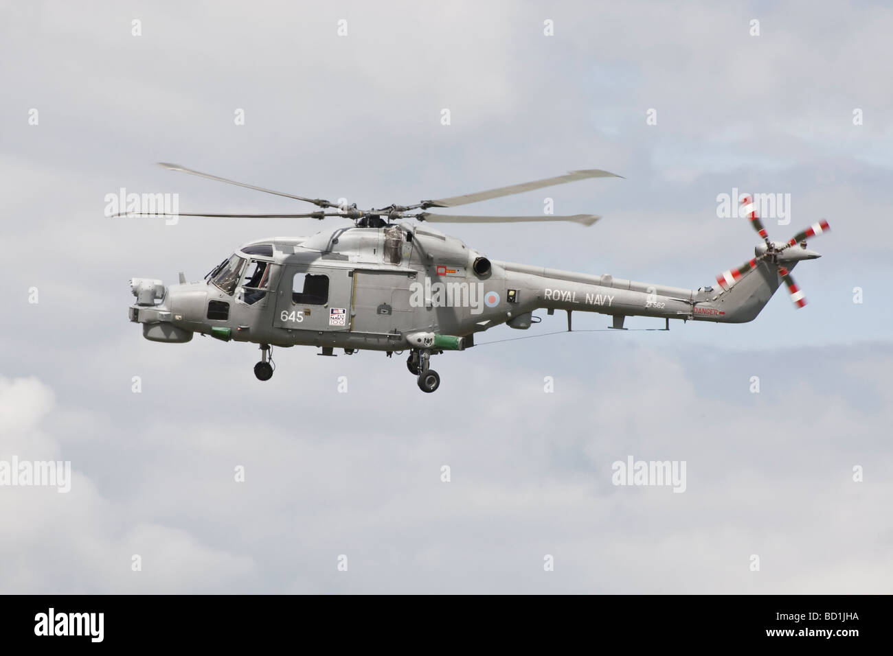 Un Westland Lynx elicottero della Royal Navy Foto Stock
