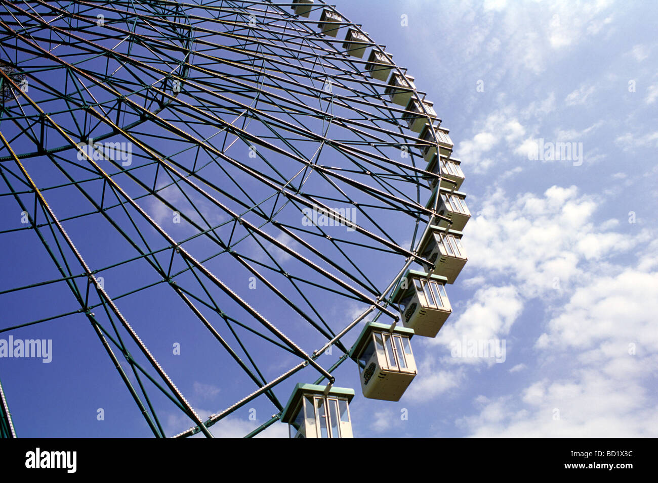 Mirabilandia la ruota panoramica Ravenna Italia Foto Stock