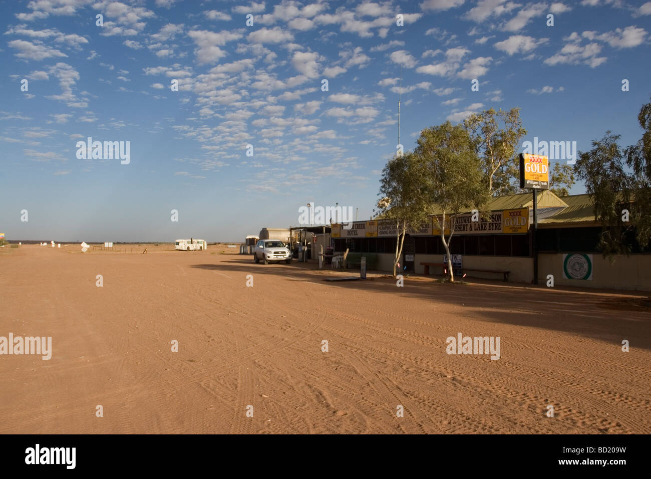 William Creek, sull'Oodnadatta Track, Sud Australia Foto Stock