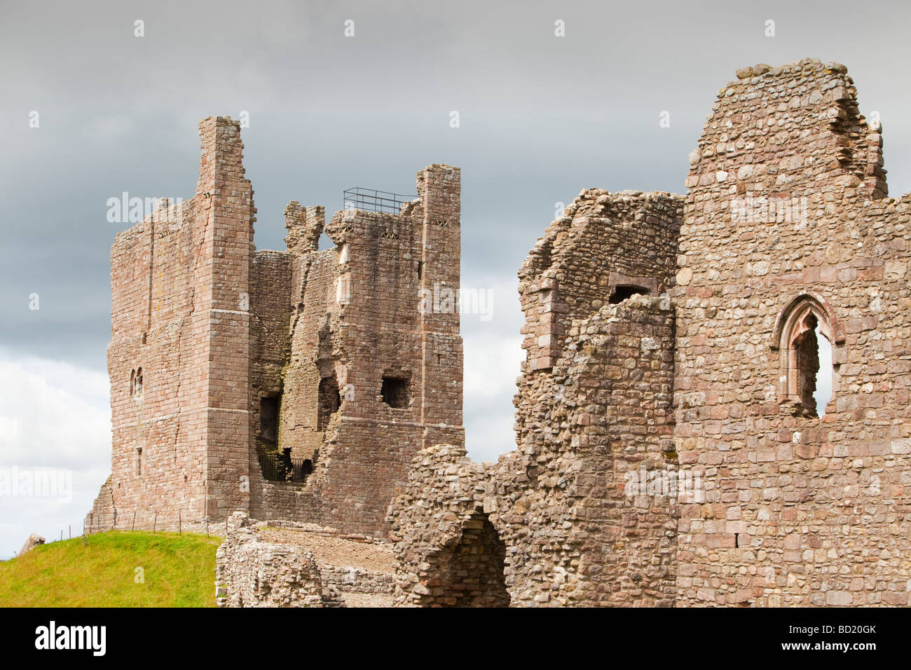 Brough Castle in Cumbria Regno Unito Foto Stock