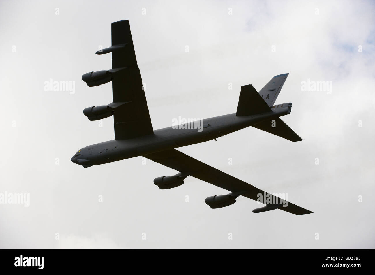 Fairford Airshow 2009 Domenica Boeing B-52H Stratofortress xx Bomb Squadron USAF Combattere il comando, Barksdale AFB Foto Stock