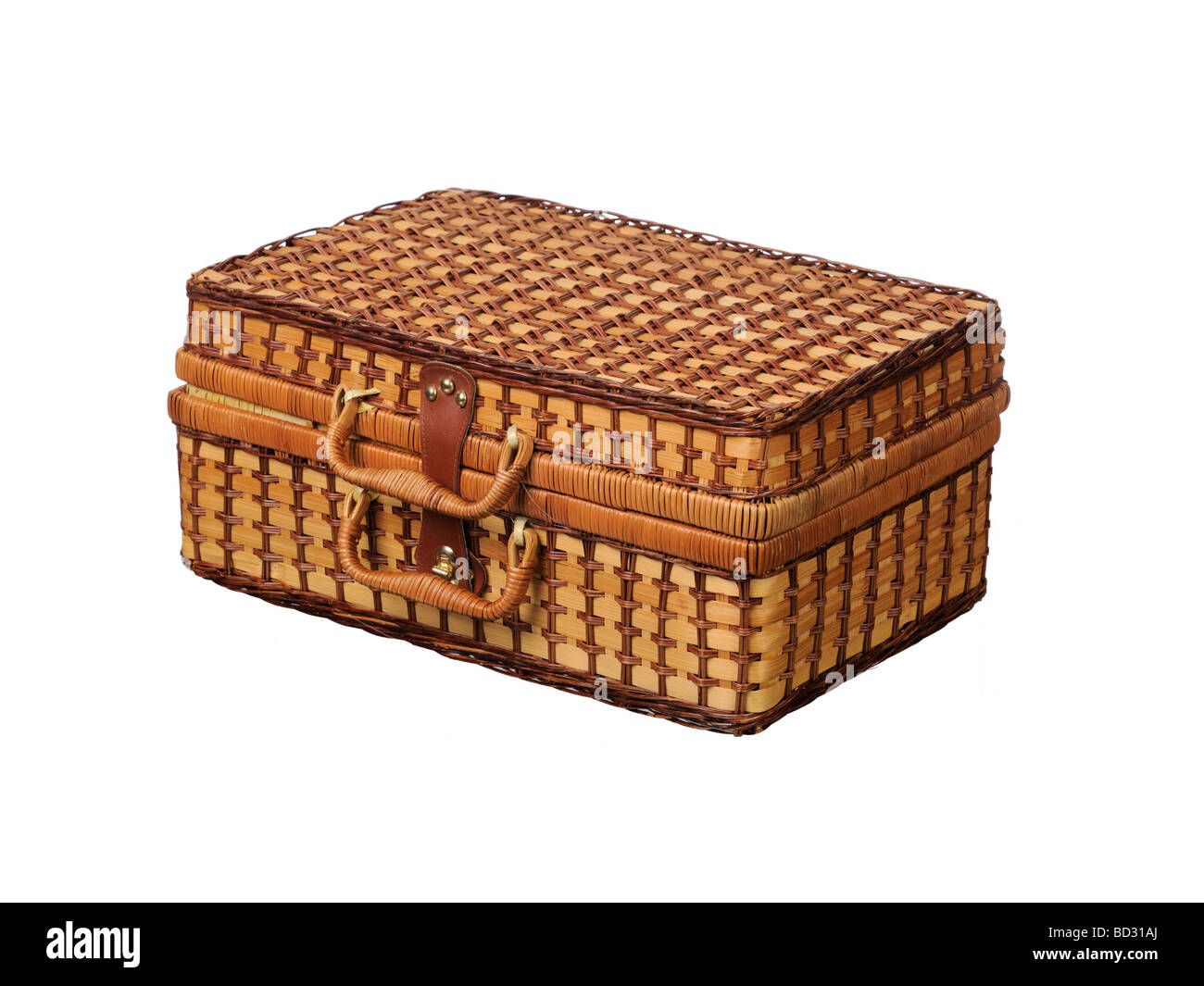 Tradizionale Cesto picnic Foto Stock