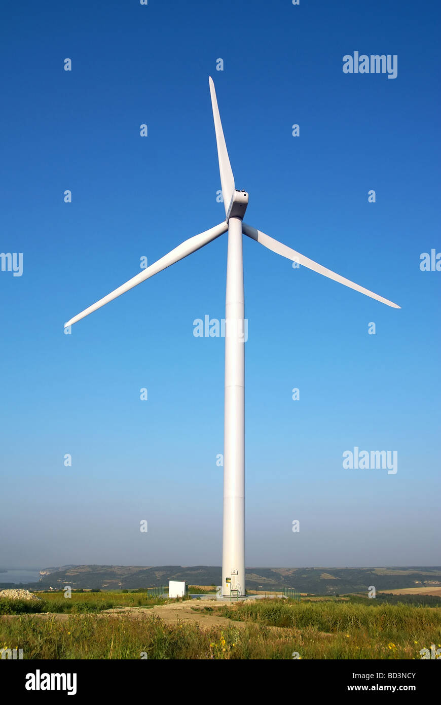 Turbina di vento Foto Stock
