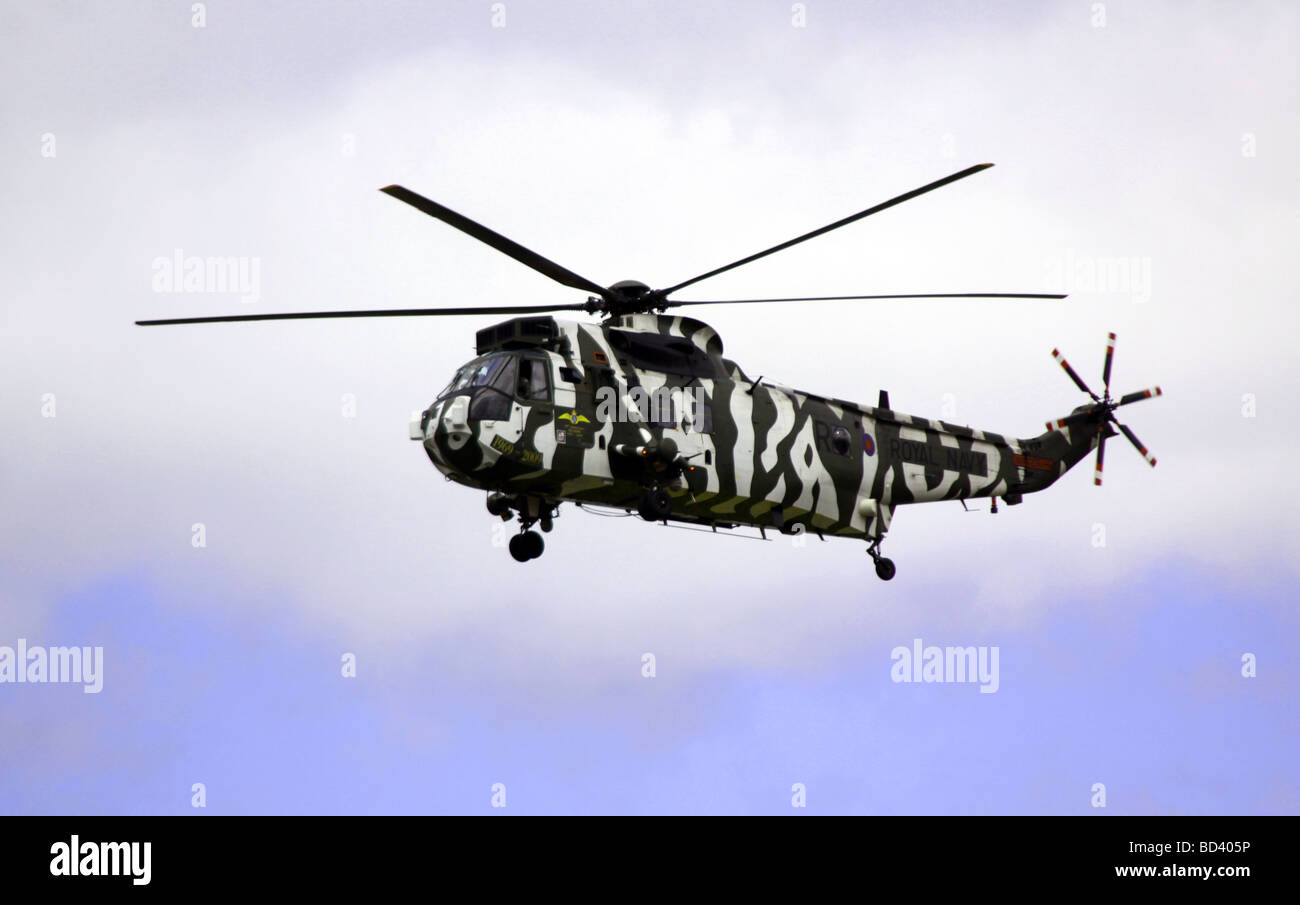 Arctic mimetizzata Sea King elicottero Foto Stock
