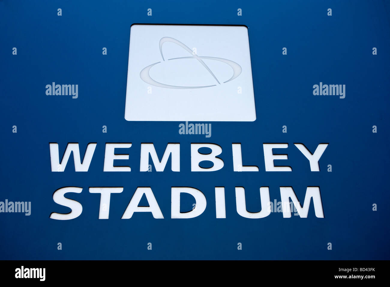 Lo stadio di Wembley a Londra Inghilterra Giovedì 02 Luglio 2009 Foto Stock