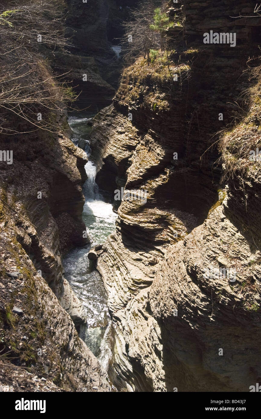 Watkins Glen State Park , New York, Stati Uniti, STATI UNITI D'AMERICA, Stati Uniti d'America Foto Stock