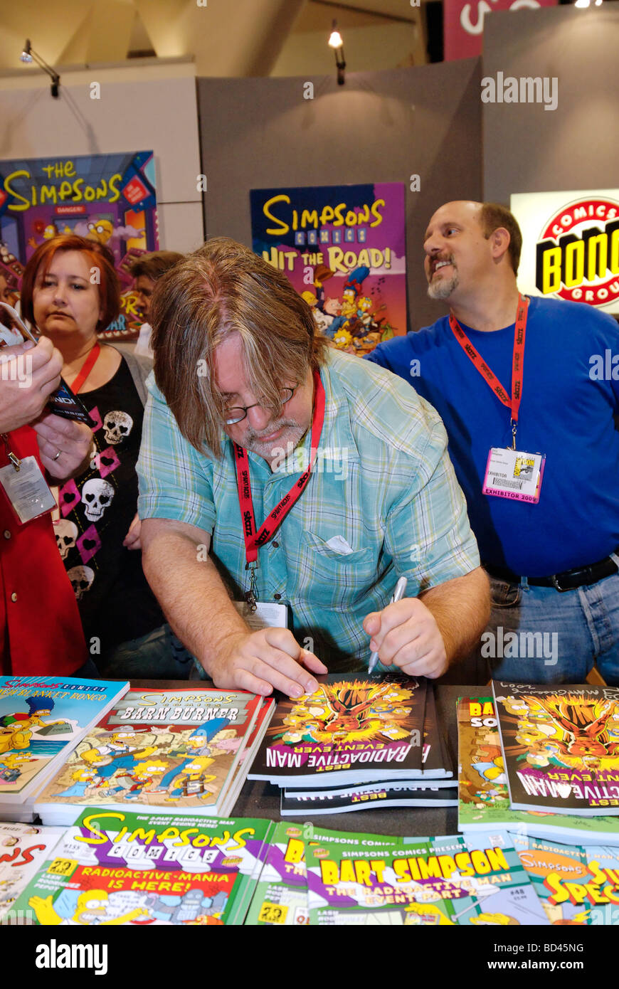 Comic-Con International 2009 convenzione tenutasi a San Diego. I fumetti annuale e le arti popolari convenzione attrae 126.000. Foto Stock