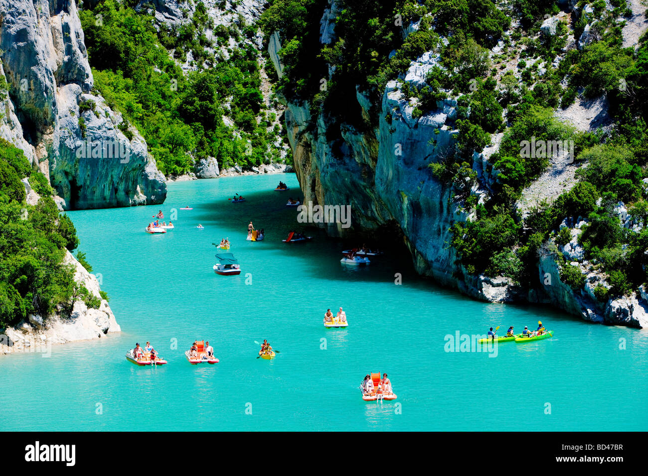 St Croix lago Les Gorges du Verdon Provence Francia Foto Stock