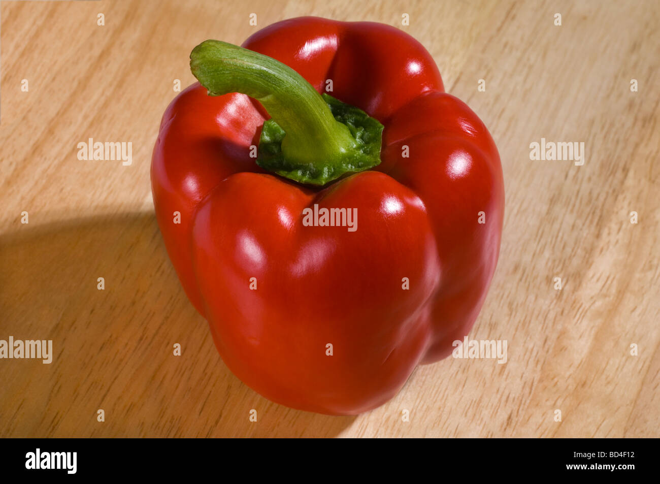 Un pepe rosso Foto Stock