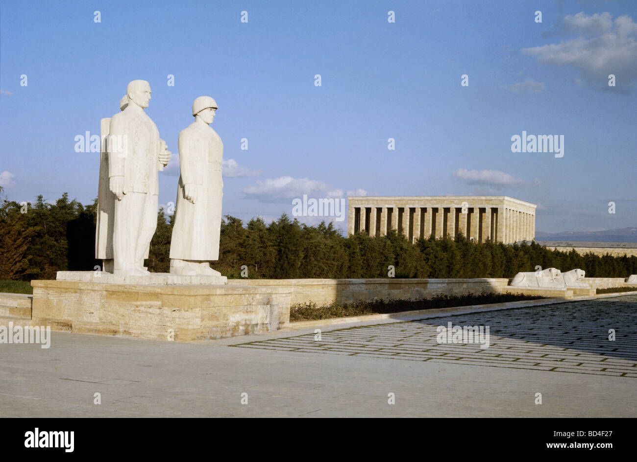 Kemal Atatuerk, Mustafa, 12.3.1881 - 10.11.1938, politico turco, presidente della Repubblica di Turchia 1923 - 1938, monumento, Ankara, Turchia, Foto Stock