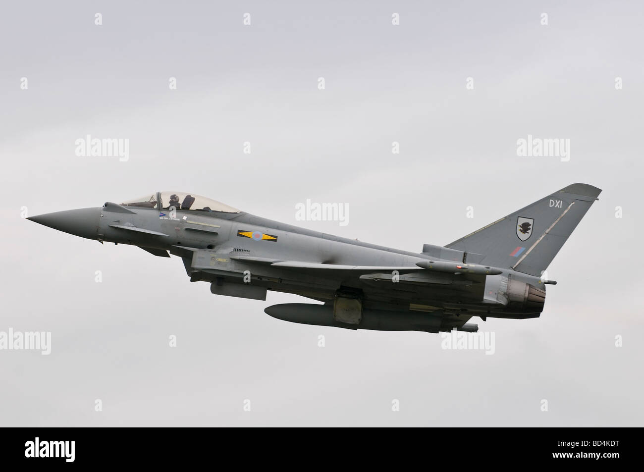 Raf caccia Eurofighter Typhoon Foto Stock