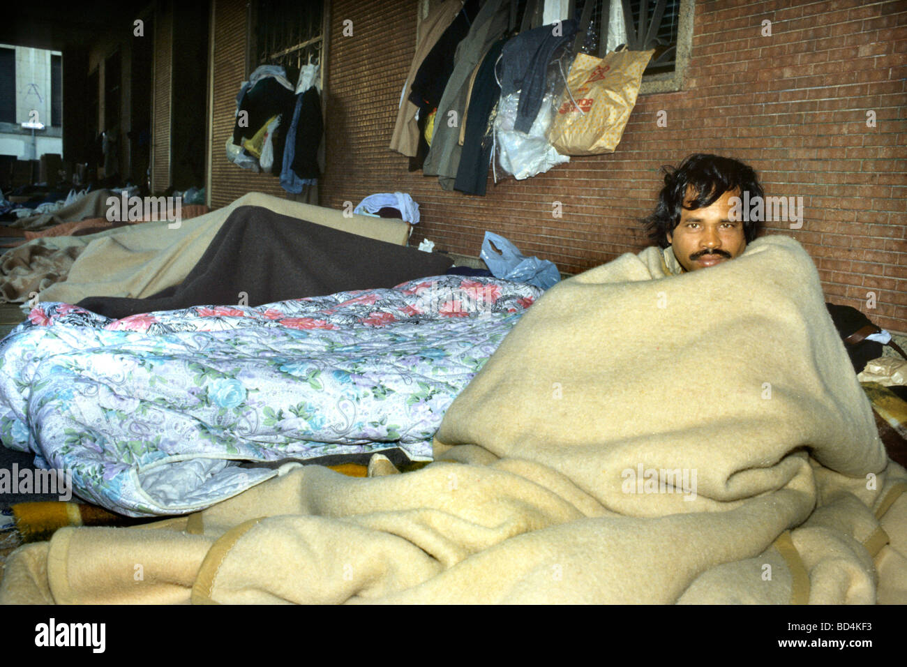 Gli immigrati di milano Foto Stock