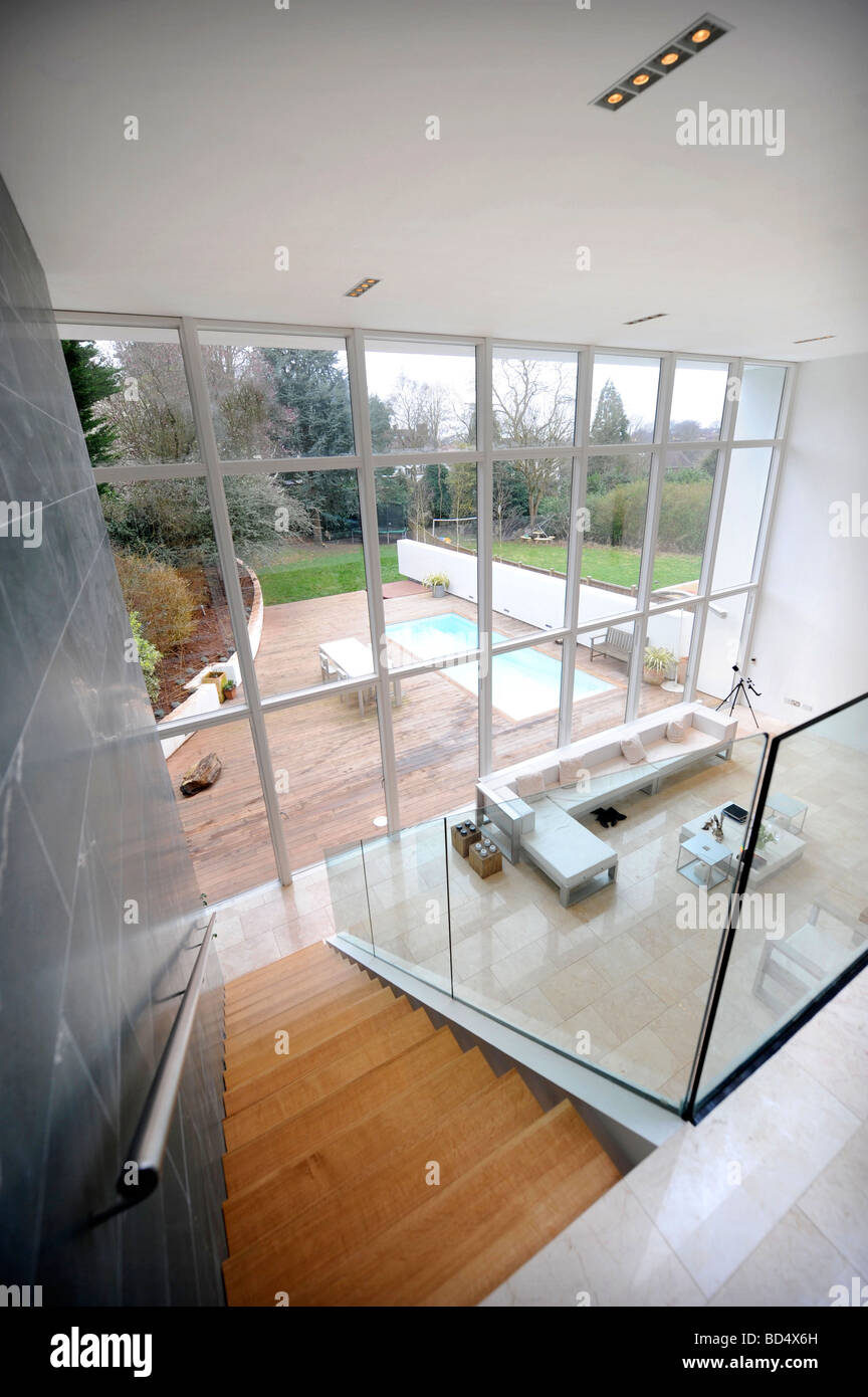 La Casa Blu IN SNEYD PARK BRISTOL come presenti nel canale quattro S GRAND DESIGNS UK Foto Stock