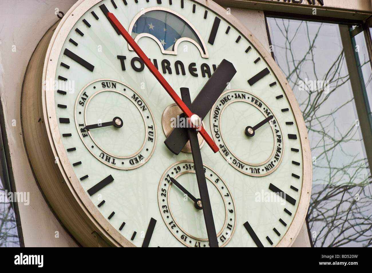 Tourneau Time Machine shop orologio sulla Quinta Avenue, Midtown Manhattan, a New York City, Stati Uniti d'America Foto Stock