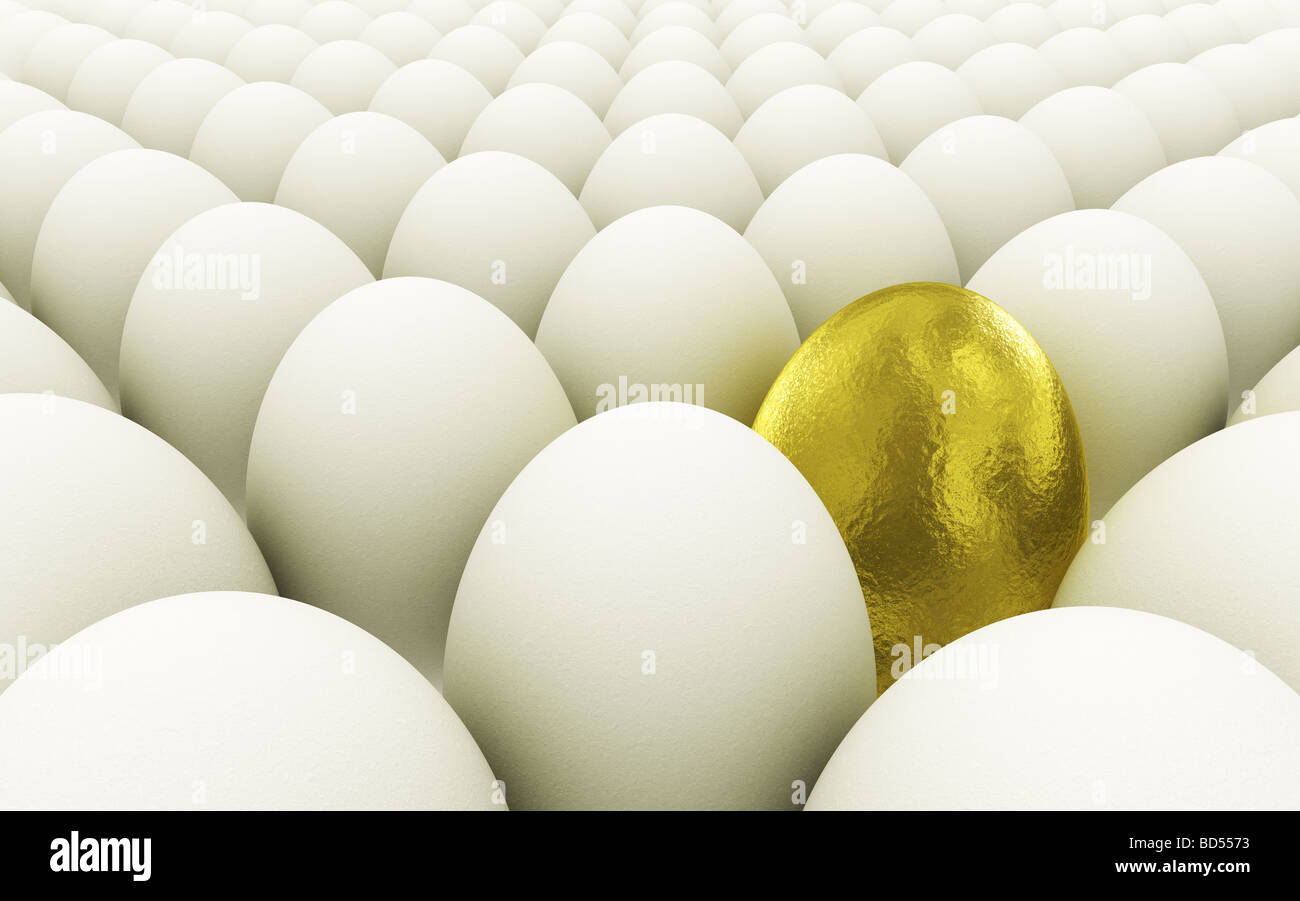 Distinguiti dalla folla Foto Stock