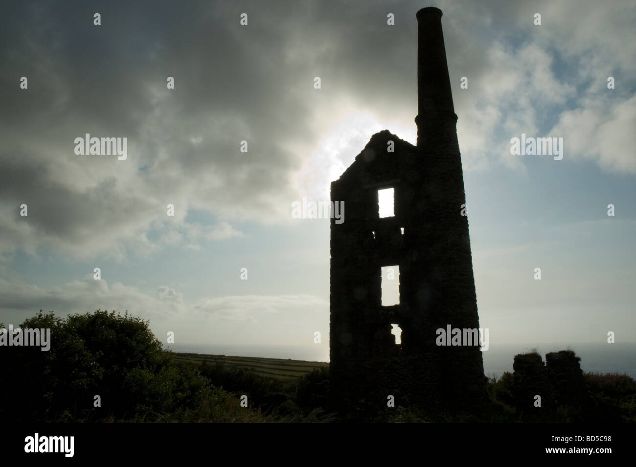 Carn Galver miniera, Cornwall, Inghilterra Foto Stock