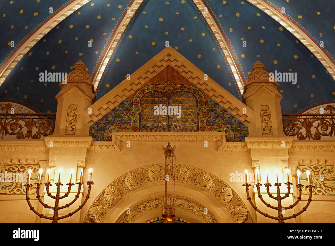Synagogue Rykestrasse, Berlino, Germania, Europa Foto Stock