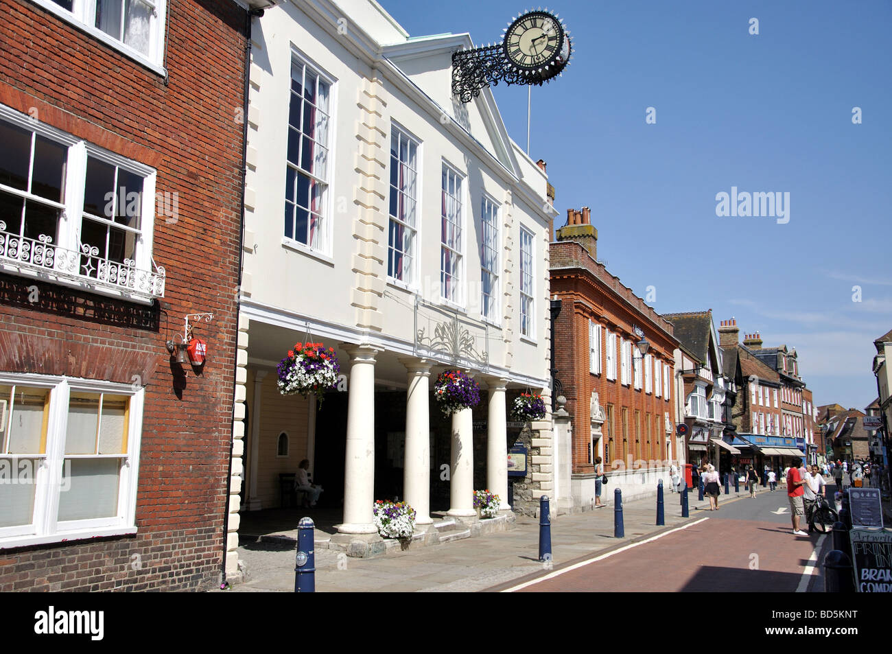 Il Municipio, High Street, Hythe, Kent, England, Regno Unito Foto Stock