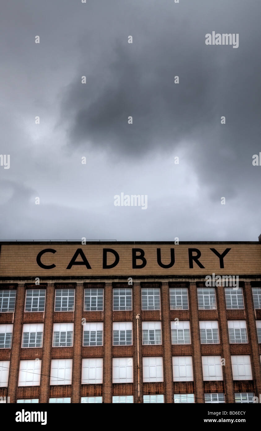 La Fabbrica Cadbury impianto Bournville Birmingham Regno Unito Foto Stock