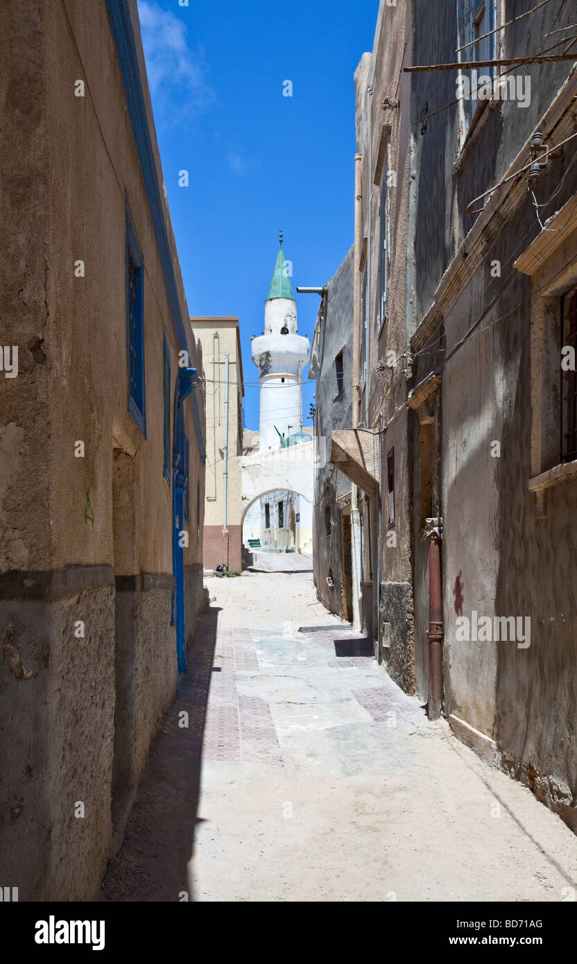 Libia Tripoli la vecchia Medina Foto Stock