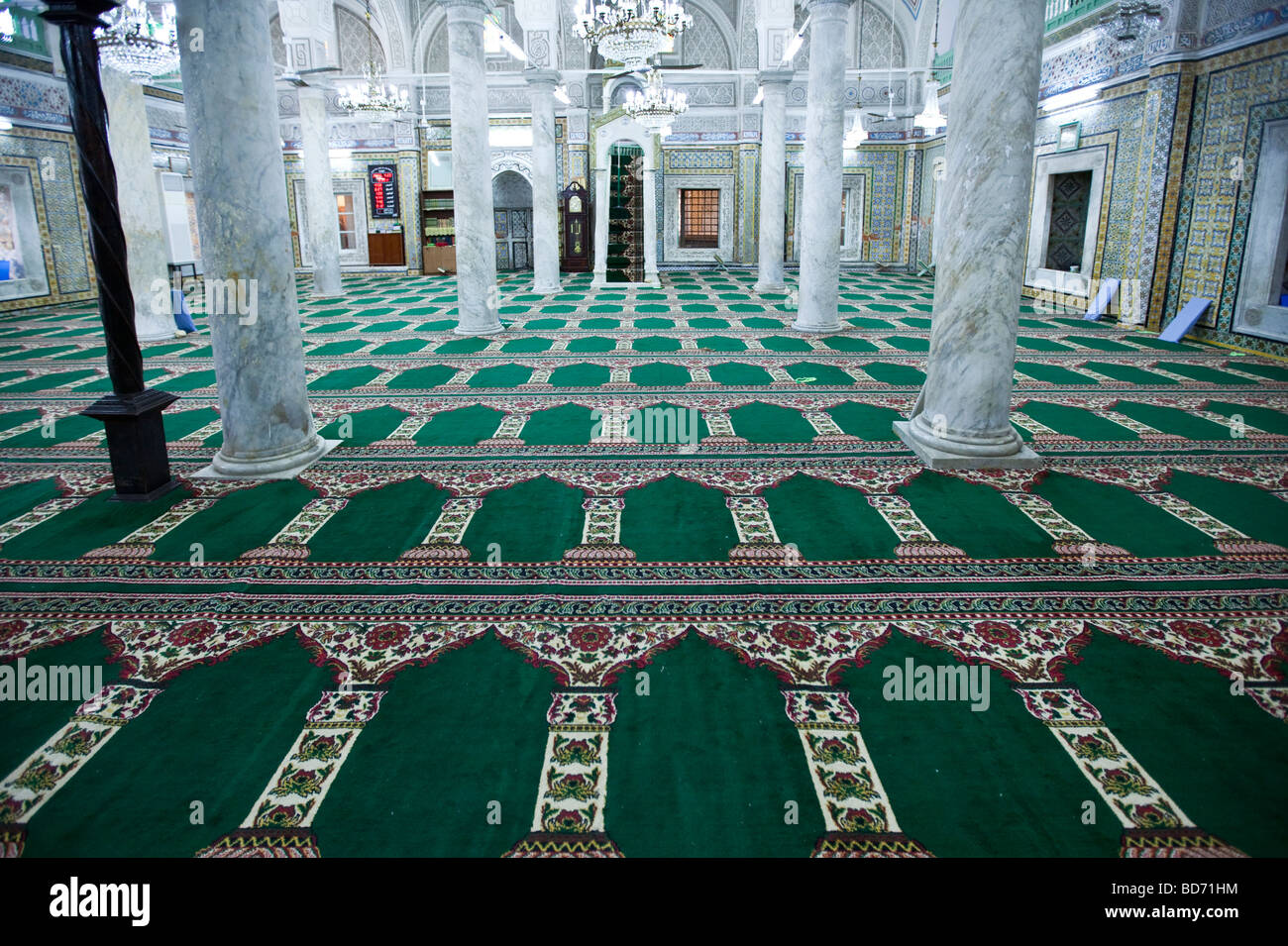 Libia Tripoli Jami Gurgi moschea nella vecchia Medina Foto Stock