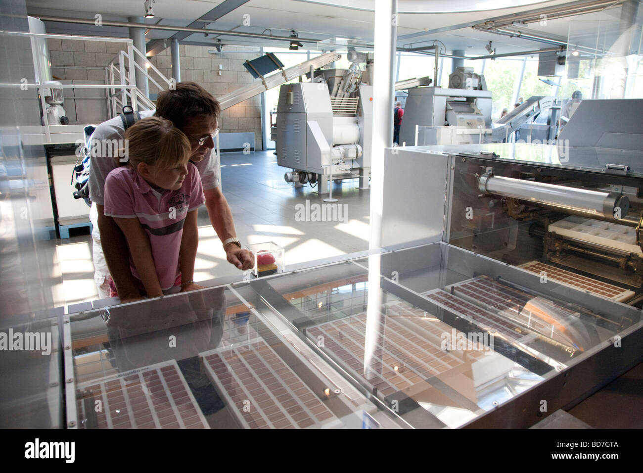 Schokoladenmuseum museo del cioccolato a Colonia Germania Foto Stock