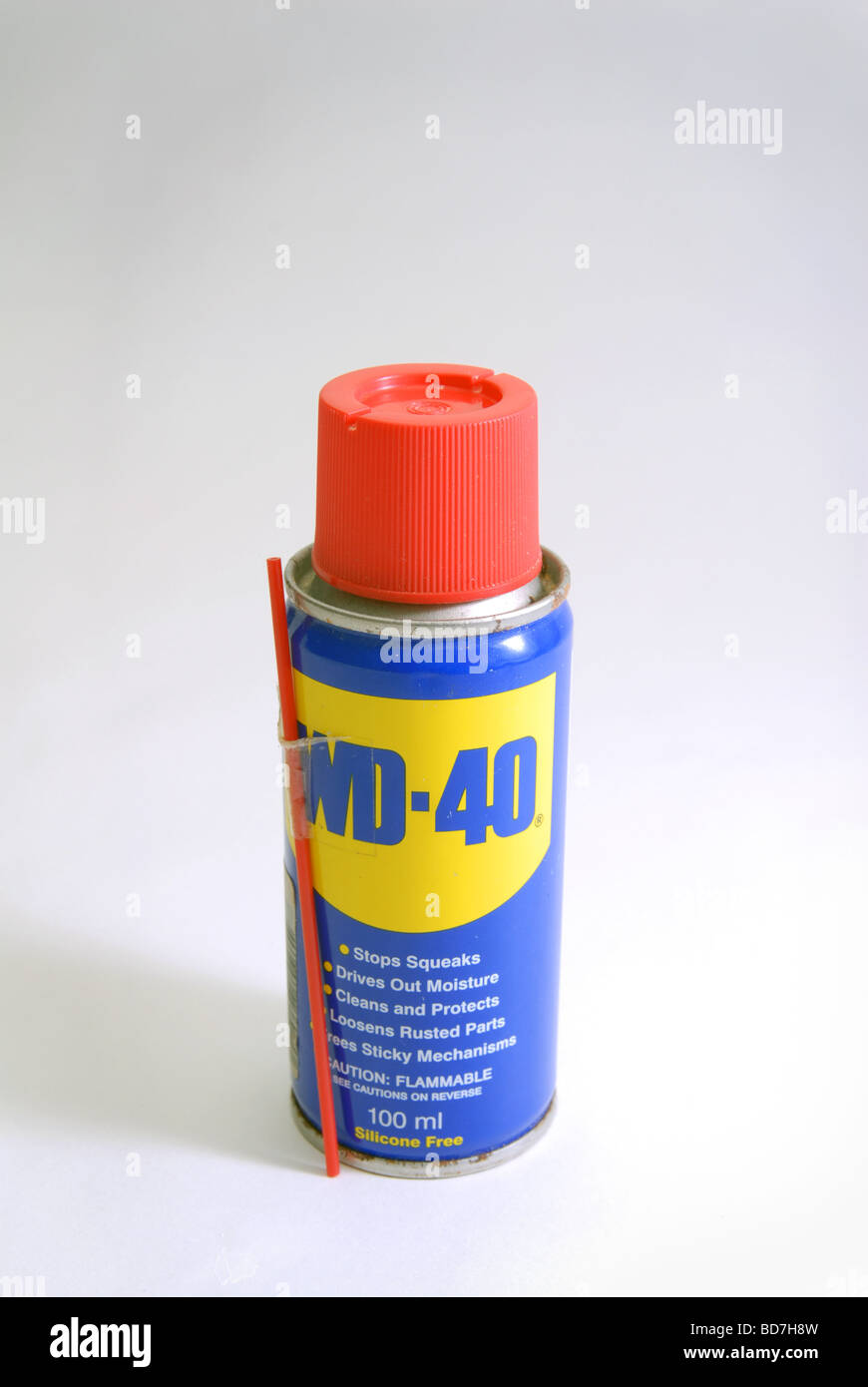 Una possibile od WD-40, lubrificante meccanica Foto Stock