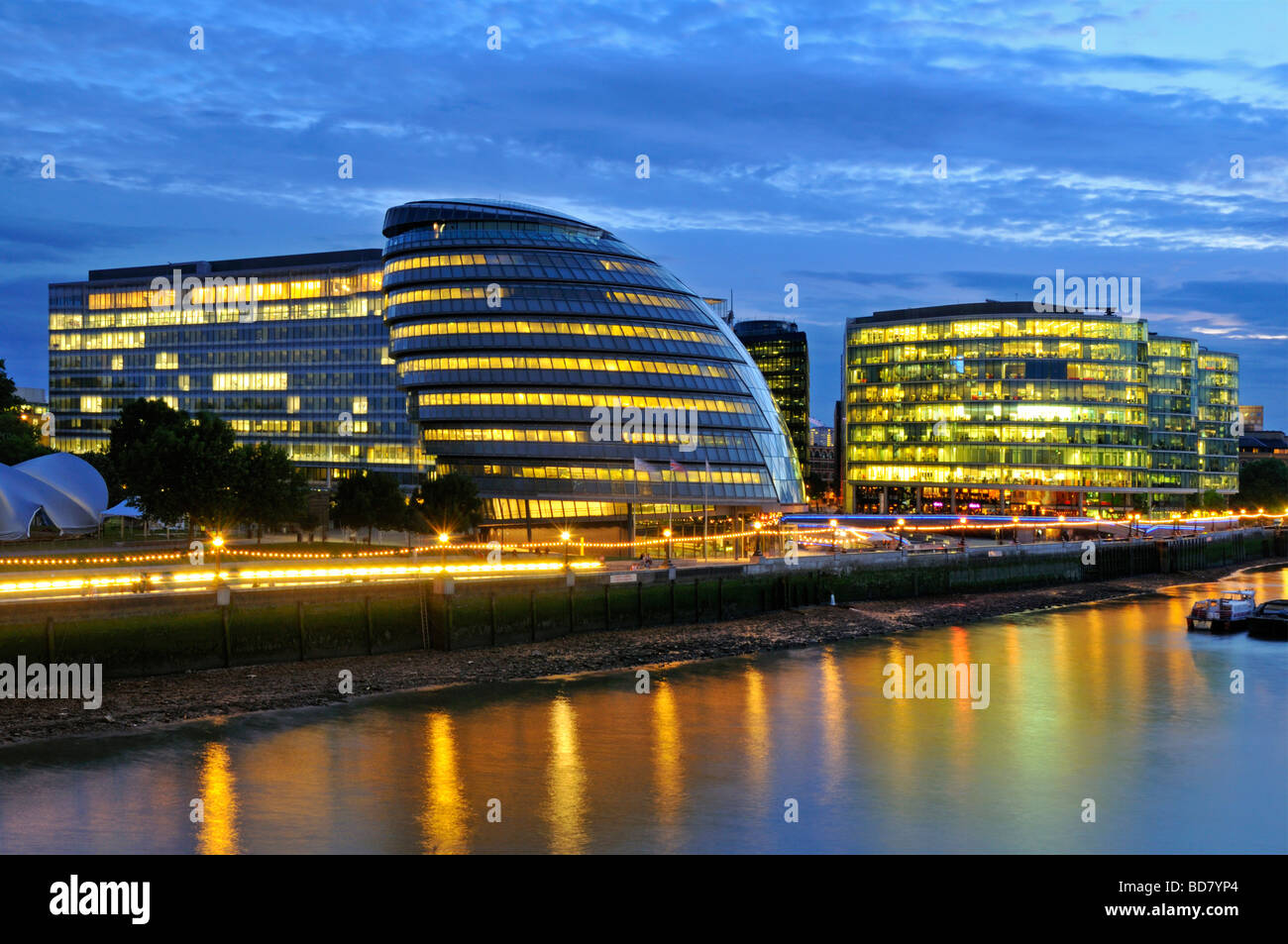 City Hall London Regno Unito Foto Stock