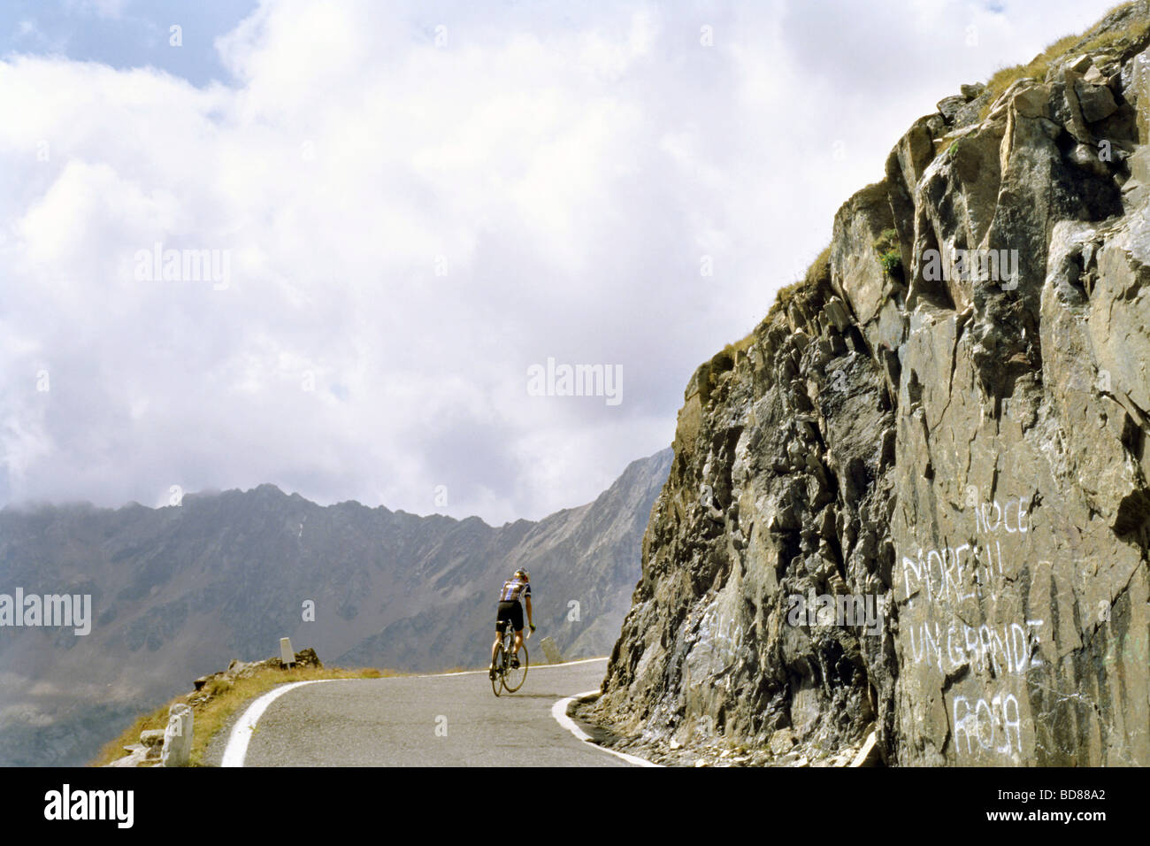 Passo Gavia Foto Stock