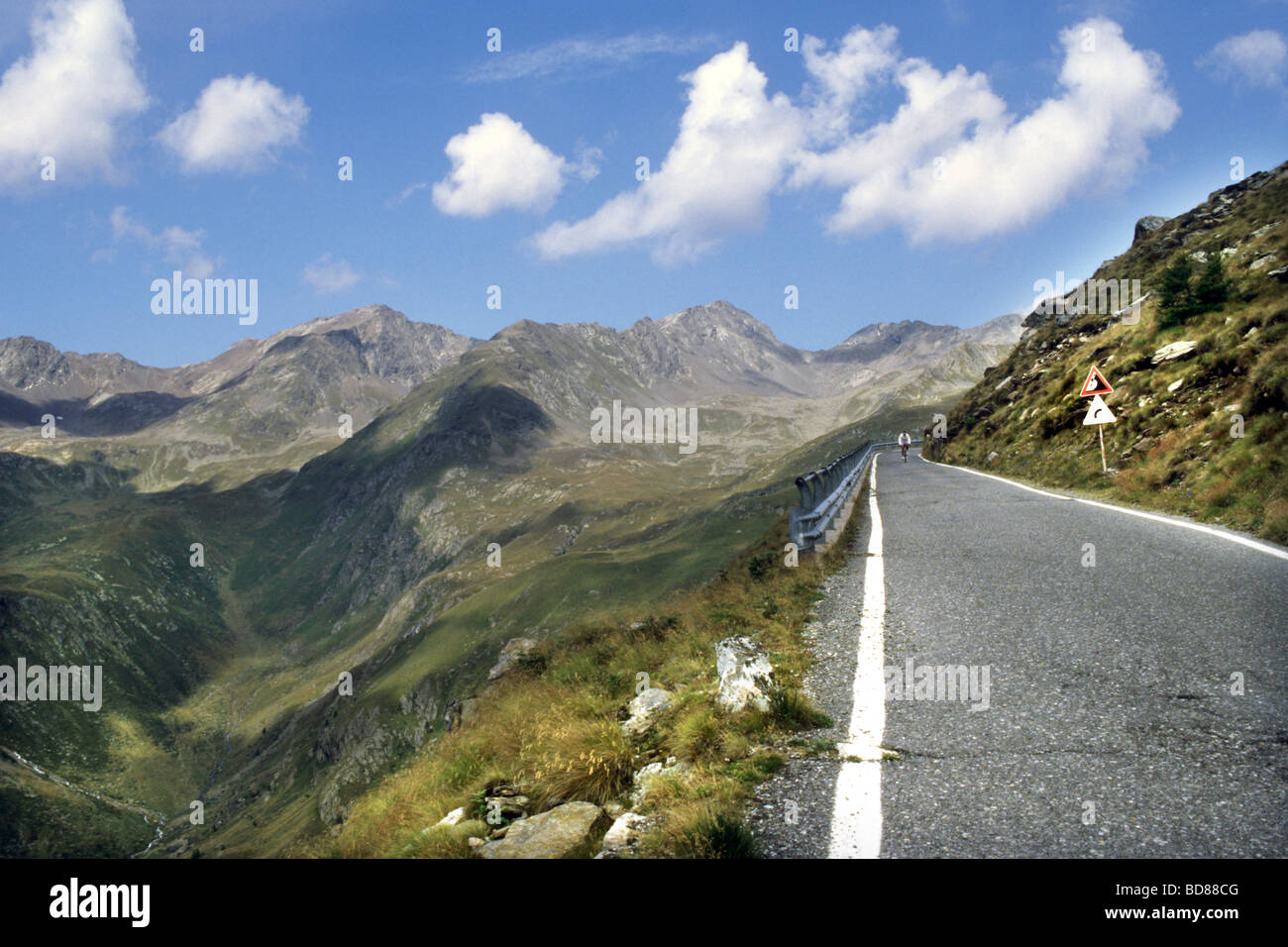 Passo Gavia Foto Stock