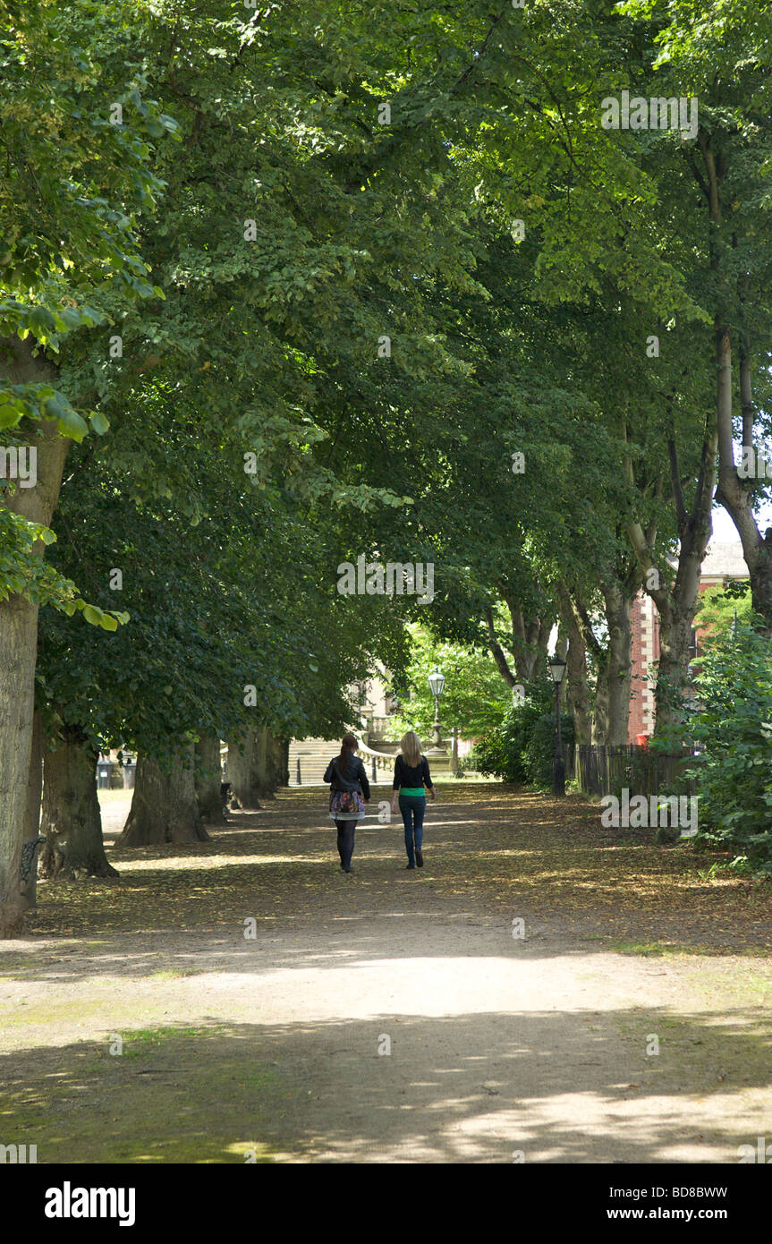 Avenham e Miller Park Preston Foto Stock