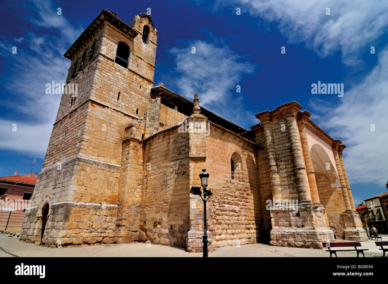 Spagna, San Giacomo modo: Iglesia de San Pedro a Fromista Foto Stock