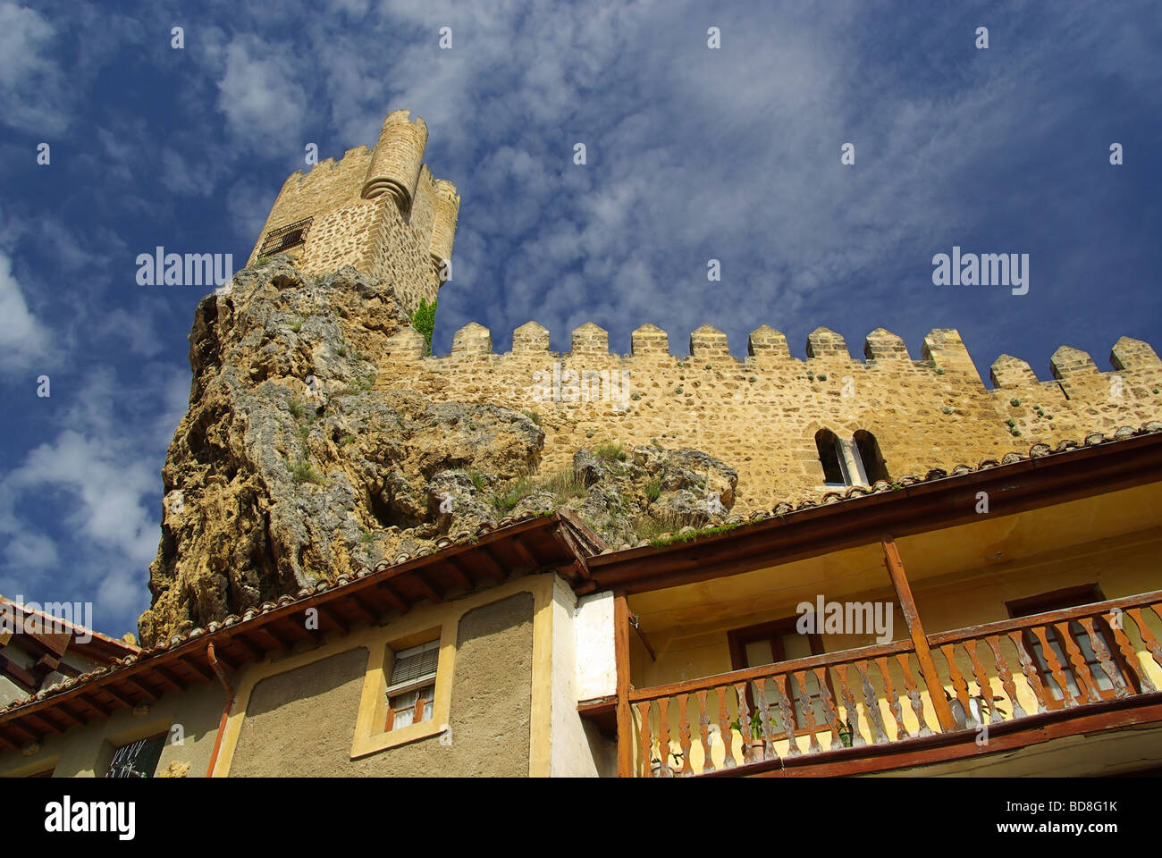 Frias Burg Frias castello 03 Foto Stock