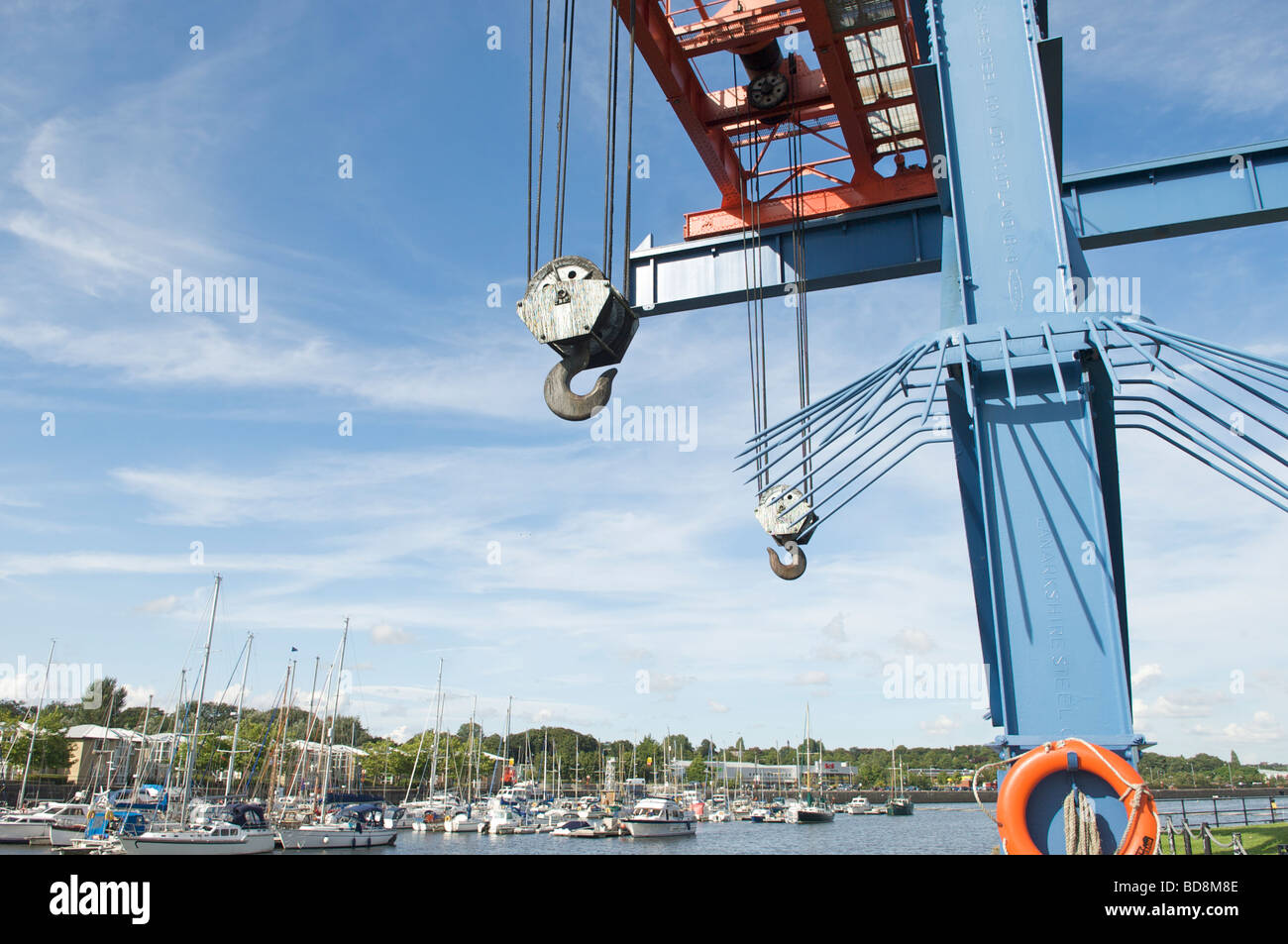 Preston docks development Foto Stock